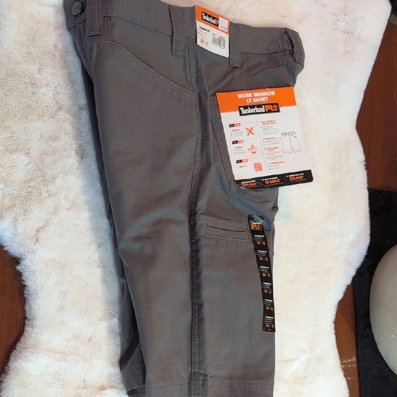 Timberland PRO Men's Cargo Shorts in Gray - Picture 7 of 7
